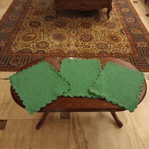 crochet placemat
